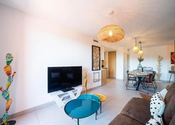 Appartement L'escale De - Climatisé, Parking Privé Sécurisé, Vue